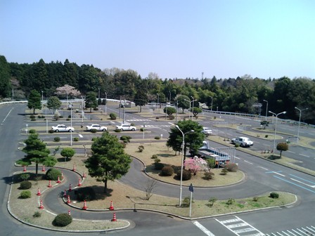 自動車学校の風景