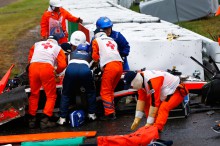 F1日本GPでのビアンキの事故